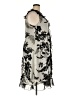 Jonathan Martin 100% Polyester Paisley Gray Cocktail Dress Size 24w - photo 4