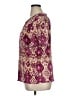 Alfred Dunner 100% Polyester Burgundy Short Sleeve Blouse Size XL - photo 5