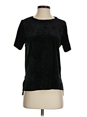 Aqua Short Sleeve Top (view 1)