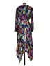 Milly Print Blue Cocktail Dress Size 12 - photo 2