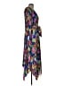 Milly Print Blue Cocktail Dress Size 12 - photo 4