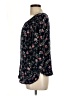 Gap Outlet 100% Rayon Black 3/4 Sleeve Blouse Size L - photo 5