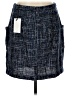 Rebecca Minkoff Tweed Blue Casual Skirt Size L - photo 2