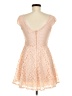 Coco Avante 100% Polyester Tan Cocktail Dress Size M - photo 2