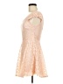 Coco Avante 100% Polyester Tan Cocktail Dress Size M - photo 5