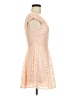 Coco Avante 100% Polyester Tan Cocktail Dress Size M - photo 4