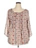 Forever 21 Plus 100% Polyester Ivory 3/4 Sleeve Blouse Size 3X - photo 1