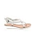 Miu Miu 100% Leather Silver Sandals Size EU 40 - photo 1