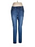 Democracy Solid Blue Jeans Size 14 - photo 1