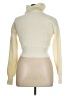 Unbranded 100% Polyester Ivory Turtleneck Sweater Size XL - photo 2