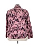 Chaps 100% Cotton Paisley Pink Long Sleeve Button-Down Shirt Size 3X - photo 2