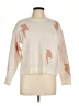 Storia Chevron-herringbone Ivory Pullover Sweater Size L - photo 1