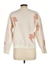Storia Chevron-herringbone Ivory Pullover Sweater Size L - photo 2