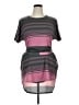 Lularoe Stripes Gray Casual Dress Size XL - photo 1