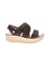 Farylrobin 100% Leather Brown Sandals Size 6 - photo 1