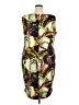Gabby Skye Graphic Yellow Cocktail Dress Size 22 - photo 2