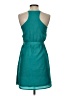 Criss Cross 100% Polyester Argyle Teal Casual Dress Size S - photo 2