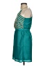 Criss Cross 100% Polyester Argyle Teal Casual Dress Size S - photo 5