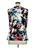 STUDIO by Tahari-Levine Black Sleeveless Blouse Size XL - photo 2