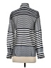 Armani Exchange Stripes Silver Long Sleeve Blouse Size XS - photo 2