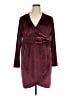 Serra Burgundy Cocktail Dress Size XL - photo 1