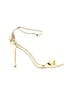 Qupid Gold Sandals Size 7 1/2 - photo 1
