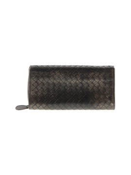 Bottega Veneta Intrecciato woven leather long wallet (view 2)