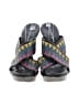 Diane von Furstenberg Gray Wedges Size 9 1/2 - photo 2