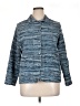 Coldwater Creek Stripes Blue Jacket Size XL (petite) - photo 1