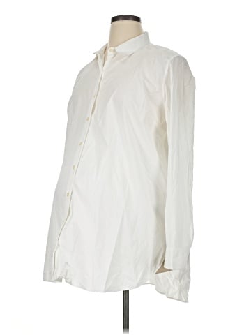 Gap - Maternity Long Sleeve Button-Down Shirt (view 1)