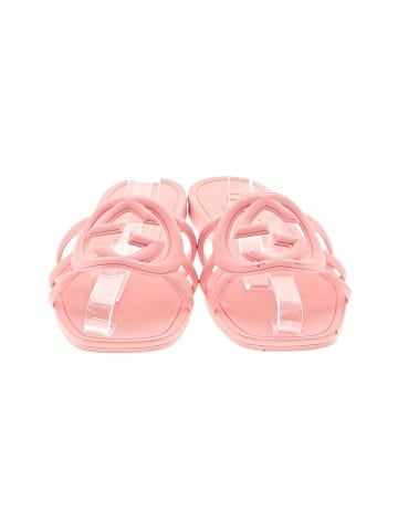 Gucci Rubber Interlocking G Slide Sandals (view 2)