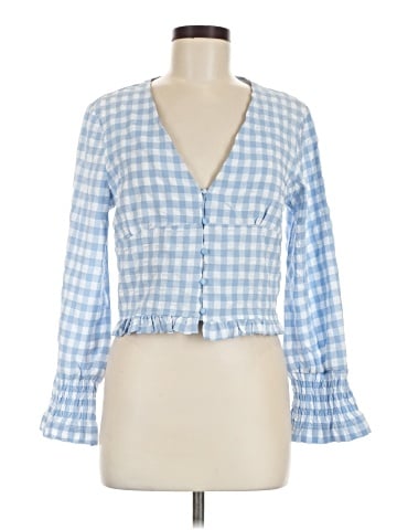 Missguided Long Sleeve Blouse (view 1)