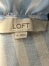 Ann Taylor LOFT 100% Polyester Blue Sleeveless Blouse Size XL - photo 7
