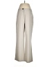 Topshop 100% Polyester Solid Ivory Dress Pants Size 8 - photo 1