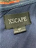 Xscape Floral Black Cocktail Dress Size 4 - photo 7