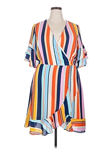 City Chic Casual Dress (view 1)