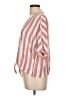 Rails Stripes Pink Short Sleeve Blouse Size L - photo 5