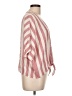 Rails Stripes Pink Short Sleeve Blouse Size L - photo 4