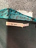Mi ami 100% Polyester Teal 3/4 Sleeve Blouse Size 3X - photo 7