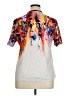 Unbranded Floral White Short Sleeve T-Shirt Size 2XL - photo 2