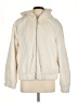 Forever 21 100% Polyester Solid Ivory Jacket Size L - photo 1