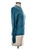 Tahari 100% Cashmere Teal Cashmere Pullover Sweater Size S - photo 4