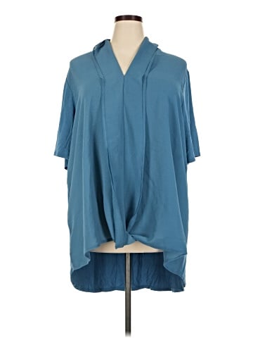 H By Halston Short Sleeve Blouse (view 1)