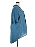 H By Halston 100% Polyester Teal Short Sleeve Blouse Size 3X - photo 4