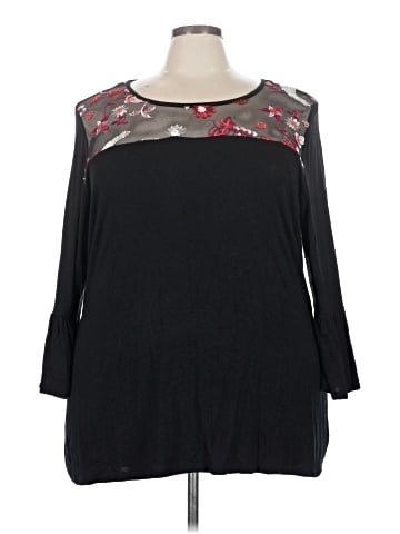 89th & Madison 3/4 Sleeve Top (view 1)