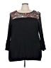 89th & Madison Black 3/4 Sleeve Top Size 3X - photo 1