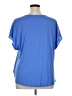 Apt. 9 100% Polyester Blue Short Sleeve Top Size 1X - photo 2