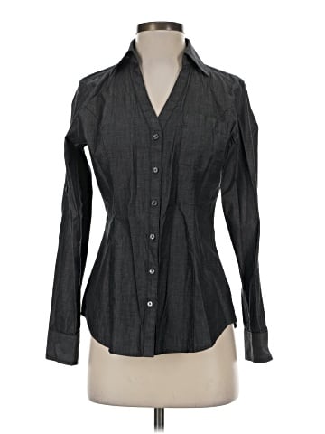 Express Long Sleeve Button-Down Shirt (view 1)