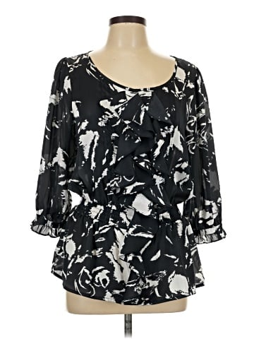 Violet & Claire 3/4 Sleeve Blouse (view 1)