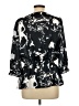 Violet & Claire 100% Polyester Black 3/4 Sleeve Blouse Size L - photo 2